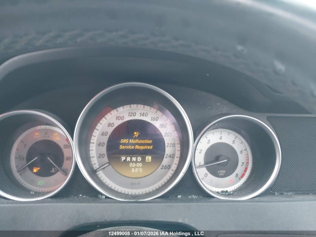 Aukcja sprzedaży 2012 Mercedes-benz C 250 4matic, vin: WDDGF8FBXCA597926, numer aukcji: 12499008