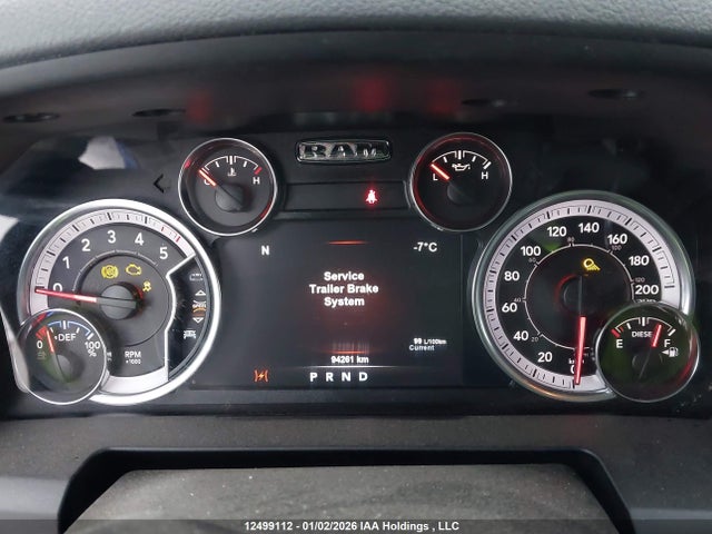 12499112 :رقم المزاد ، 1C6RR7LMXJS313199 vin ، 2018 Ram 1500 Slt مزاد بيع