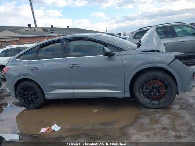 12499281 :رقم المزاد ، WA12UAFZ0RP038822 vin ، 2024 Audi Q4 E-tron Sportback مزاد بيع