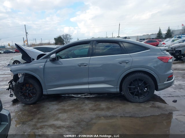 12499281 :رقم المزاد ، WA12UAFZ0RP038822 vin ، 2024 Audi Q4 E-tron Sportback مزاد بيع