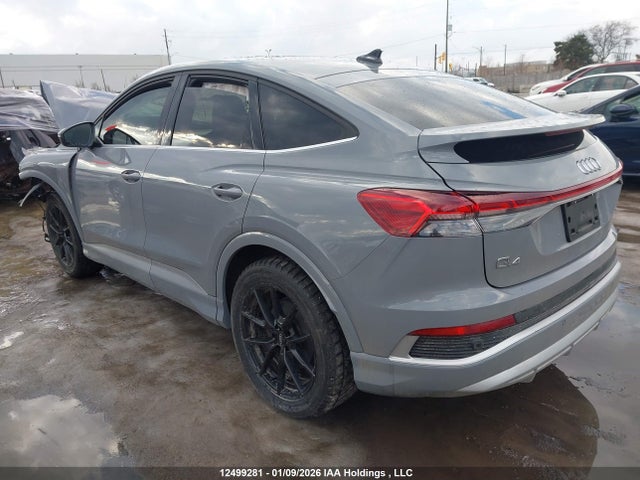 12499281 :رقم المزاد ، WA12UAFZ0RP038822 vin ، 2024 Audi Q4 E-tron Sportback مزاد بيع