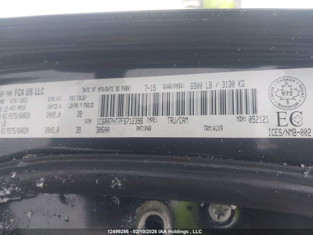 Dodge RAM 1500 2015 1C6RR7HT7FS712398 Image 19