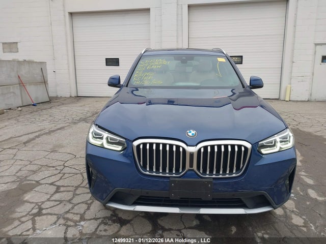 Aukcja sprzedaży 2022 Bmw X3 Xdrive30i, vin: 5UX53DP05N9K31763, numer aukcji: 12499321