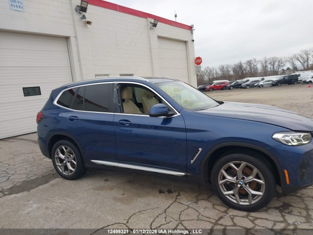 Aukcja sprzedaży 2022 Bmw X3 Xdrive30i, vin: 5UX53DP05N9K31763, numer aukcji: 12499321