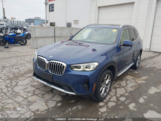Aukcja sprzedaży 2022 Bmw X3 Xdrive30i, vin: 5UX53DP05N9K31763, numer aukcji: 12499321