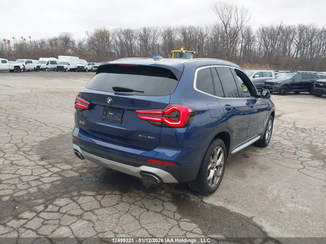 Aukcja sprzedaży 2022 Bmw X3 Xdrive30i, vin: 5UX53DP05N9K31763, numer aukcji: 12499321