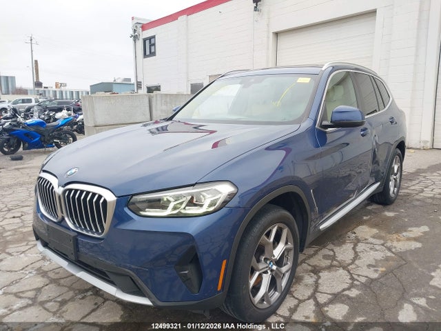Aukcja sprzedaży 2022 Bmw X3 Xdrive30i, vin: 5UX53DP05N9K31763, numer aukcji: 12499321