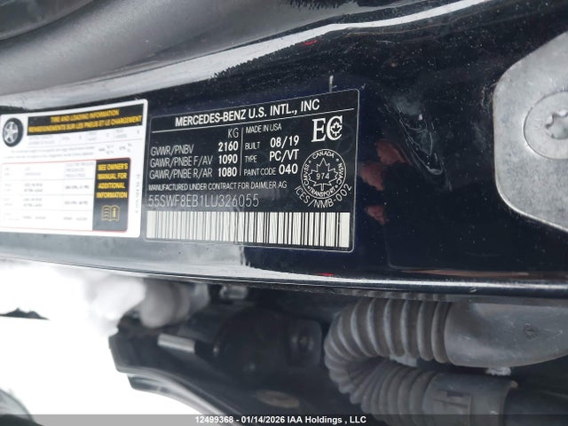 55SWF8EB1LU326055 Mercedes-Benz C 300 4matic