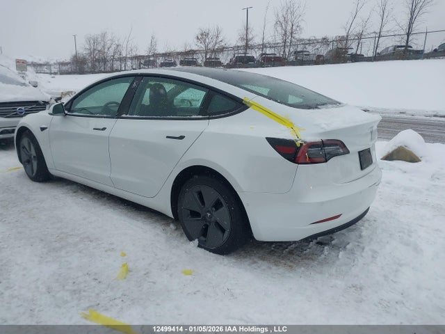 Aukcja sprzedaży 2022 Tesla Model 3 Rwd/standard Range, vin: 5YJ3E1EA2NF338529, numer aukcji: 12499414