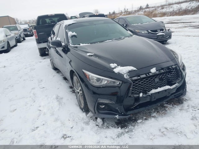 Auction sale of the 2019 Infiniti Q50 Luxe/sport/signature Edition, vin: JN1EV7AR6KM556552, lot number: 12499428