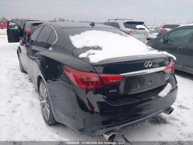 12499428 :رقم المزاد ، JN1EV7AR6KM556552 vin ، 2019 Infiniti Q50 Luxe/sport/signature Edition مزاد بيع