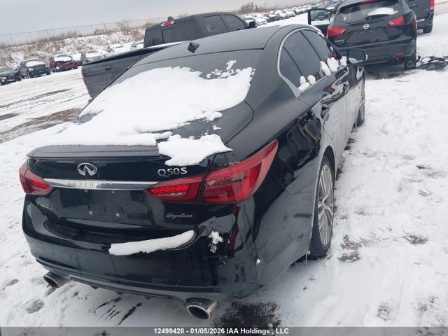 12499428 :رقم المزاد ، JN1EV7AR6KM556552 vin ، 2019 Infiniti Q50 Luxe/sport/signature Edition مزاد بيع