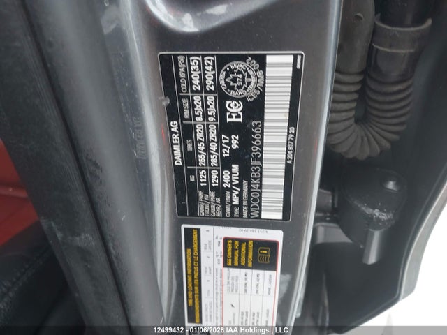WDC0J4KB3JF396663 Mercedes-Benz Glc 300 Coupe 4matic