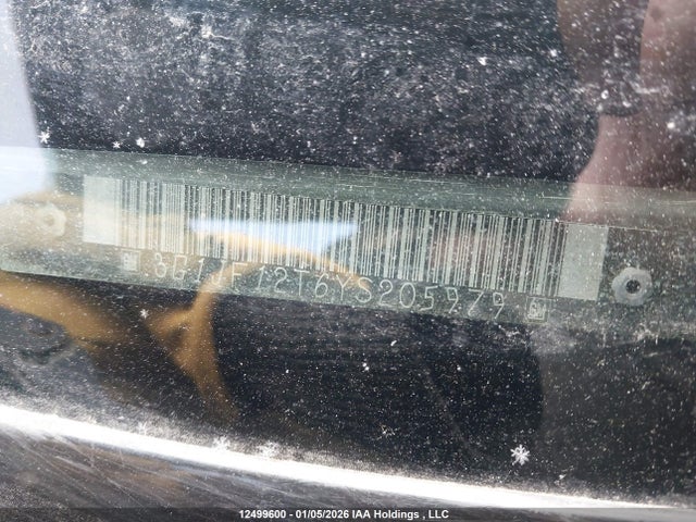 Aukcja sprzedaży 2000 Chevrolet Cavalier Z24, vin: 3G1JF12T6YS205979, numer aukcji: 12499600