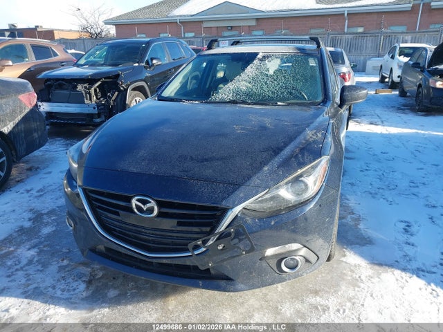 12499686 :رقم المزاد ، JM1BM1M36G1306129 vin ، 2016 Mazda Mazda3 Gt مزاد بيع