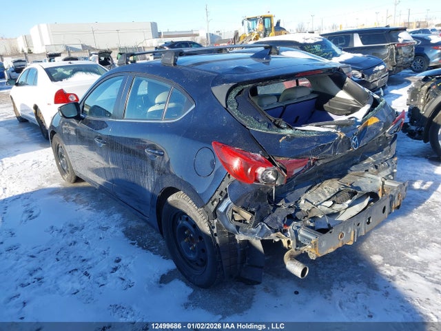 12499686 :رقم المزاد ، JM1BM1M36G1306129 vin ، 2016 Mazda Mazda3 Gt مزاد بيع