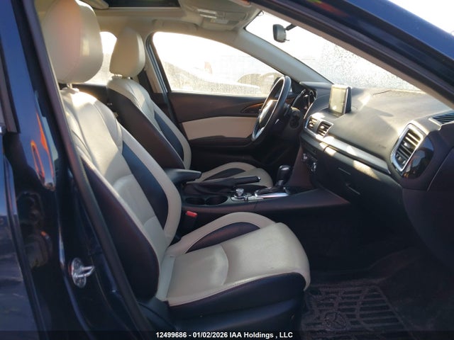 12499686 :رقم المزاد ، JM1BM1M36G1306129 vin ، 2016 Mazda Mazda3 Gt مزاد بيع