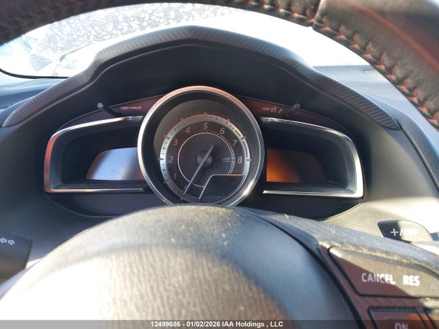 12499686 :رقم المزاد ، JM1BM1M36G1306129 vin ، 2016 Mazda Mazda3 Gt مزاد بيع
