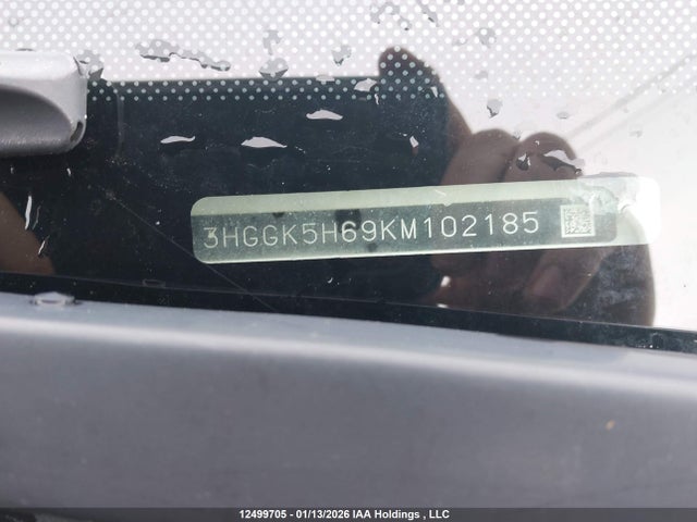 3HGGK5H69KM102185 Honda Fit Sport