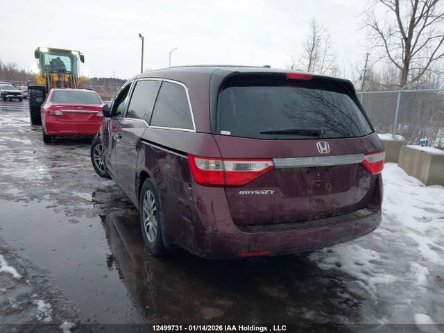 Aukcja sprzedaży 2013 Honda Odyssey Exl, vin: 5FNRL5H67DB502340, numer aukcji: 12499731