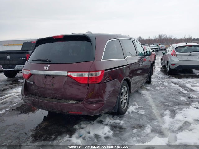 Aukcja sprzedaży 2013 Honda Odyssey Exl, vin: 5FNRL5H67DB502340, numer aukcji: 12499731
