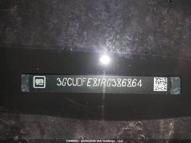 3GCUDFE81RG386864 Chevrolet Silverado K1500 Lt Trail Boss