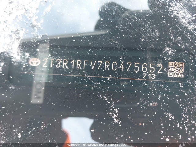 12499911 :رقم المزاد ، 2T3R1RFV7RC475652 vin ، 2024 Toyota Rav4 مزاد بيع