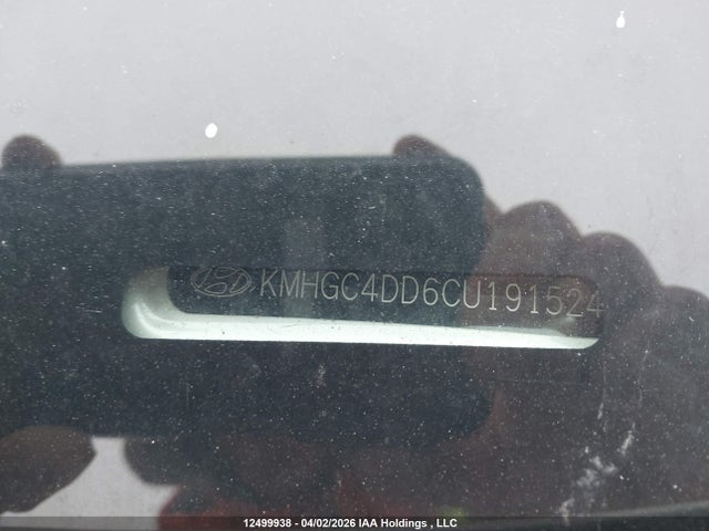 Продаж на аукціоні авто 2012 Hyundai Genesis, vin: KMHGC4DD6CU191524, номер лоту: 12499938