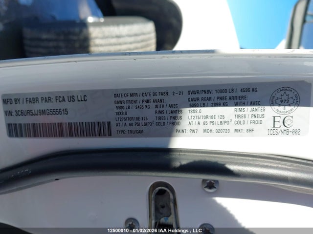 3C6UR5JJ9MG555615 RAM 2500 Big Horn