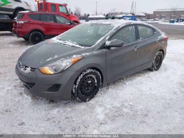 12500111 :رقم المزاد ، 5NPDH4AE5DH206015 vin ، 2013 Hyundai Elantra Gl مزاد بيع