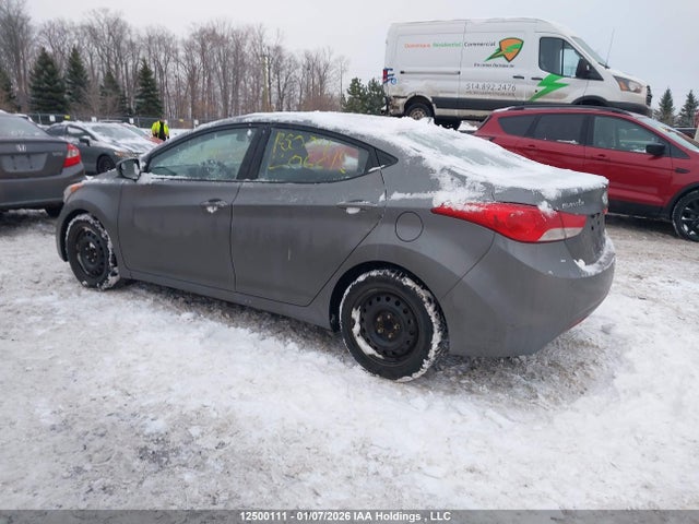 12500111 :رقم المزاد ، 5NPDH4AE5DH206015 vin ، 2013 Hyundai Elantra Gl مزاد بيع