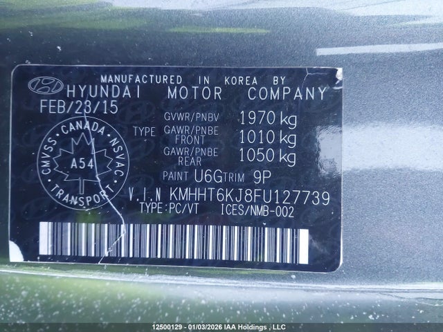 KMHHT6KJ8FU127739 Hyundai Genesis Coupe 3.8l