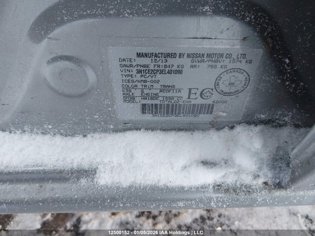 Nissan Versa 2014 3N1CE2CP3EL401090 Image 18