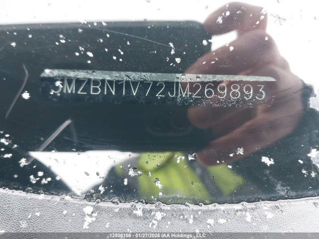 3MZBN1V72JM269893 Mazda 3 Gs