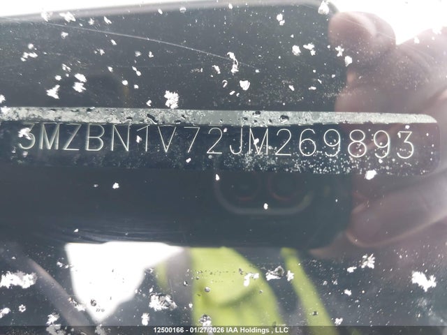 3MZBN1V72JM269893 Mazda 3 Gs