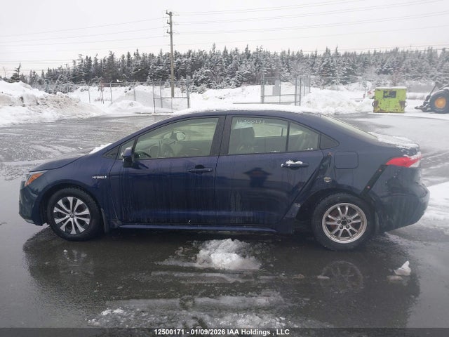 12500171 :رقم المزاد ، JTDBAMDEXMJ007119 vin ، 2021 Toyota Corolla مزاد بيع