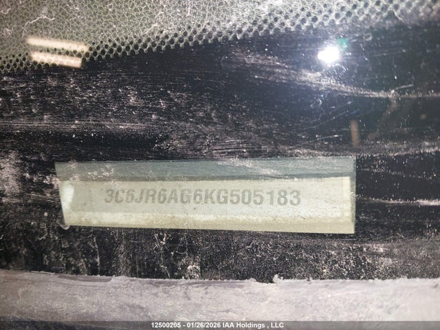 3C6JR6AG6KG505183 RAM 1500 Classic Tradesman