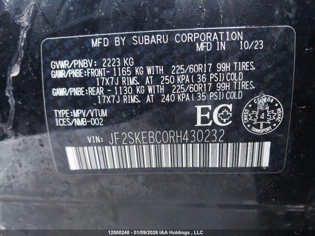 Subaru Forester 2024 JF2SKEBC0RH430232 Image 17