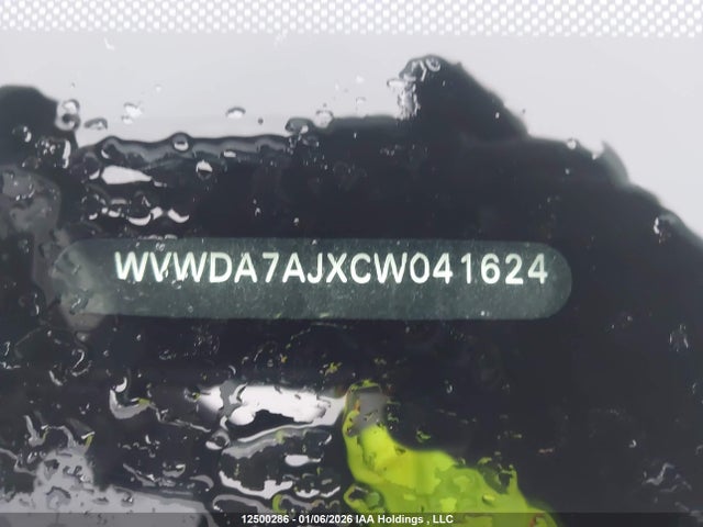 Aukcja sprzedaży 2012 Volkswagen Golf 2.5l Comfortline/2.5l Highline/2.5l Sportline/2.5l Trendline, vin: WVWDA7AJXCW041624, numer aukcji: 12500286