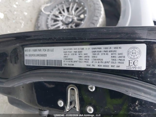 3C63R3EL6MG566020 RAM 3500 Laramie