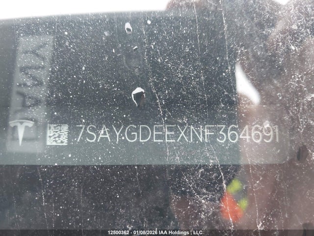 7SAYGDEEXNF364691 Tesla Model Y Long Range