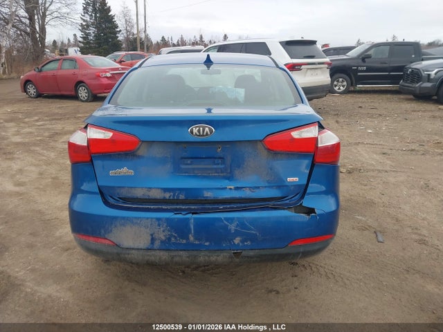 KNAFX4A62E5106893 KIA FORTE LX