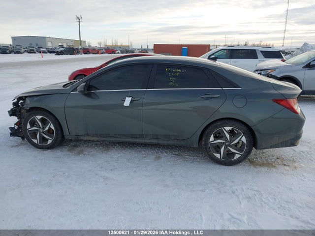 KMHLN4AG8PU409167 Hyundai Elantra Luxury Ivt With Two-tone Interior