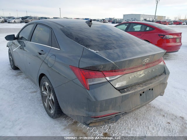 KMHLN4AG8PU409167 Hyundai Elantra Luxury Ivt With Two-tone Interior