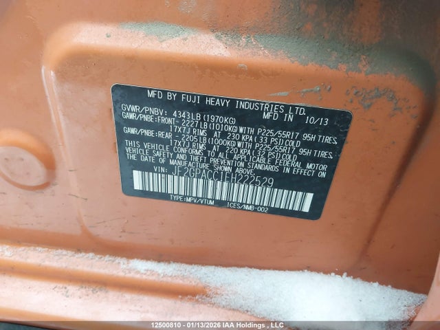 JF2GPACC1EH222529 Subaru Xv Crosstrek 2.0 Premium