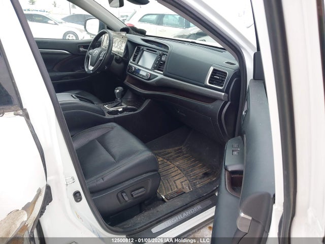 12500812 :رقم المزاد ، 5TDDZRFH0HS439748 vin ، 2017 Toyota Highlander Limited مزاد بيع
