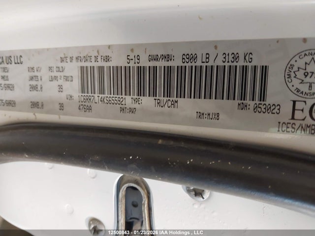 1C6RR7LT4KS655921 RAM 1500 Classic Slt