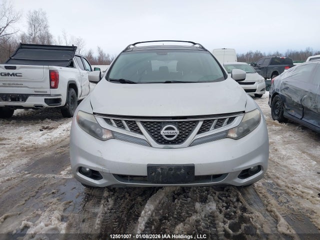 2013 Nissan Murano Le/s/sl/sv მანქანა იყიდება აუქციონზე, vin: JN8AZ1MW0DW322742, აუქციონის ნომერი: 12501007