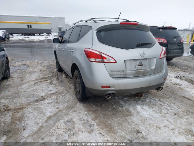 2013 Nissan Murano Le/s/sl/sv მანქანა იყიდება აუქციონზე, vin: JN8AZ1MW0DW322742, აუქციონის ნომერი: 12501007