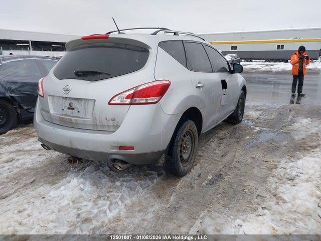 2013 Nissan Murano Le/s/sl/sv მანქანა იყიდება აუქციონზე, vin: JN8AZ1MW0DW322742, აუქციონის ნომერი: 12501007